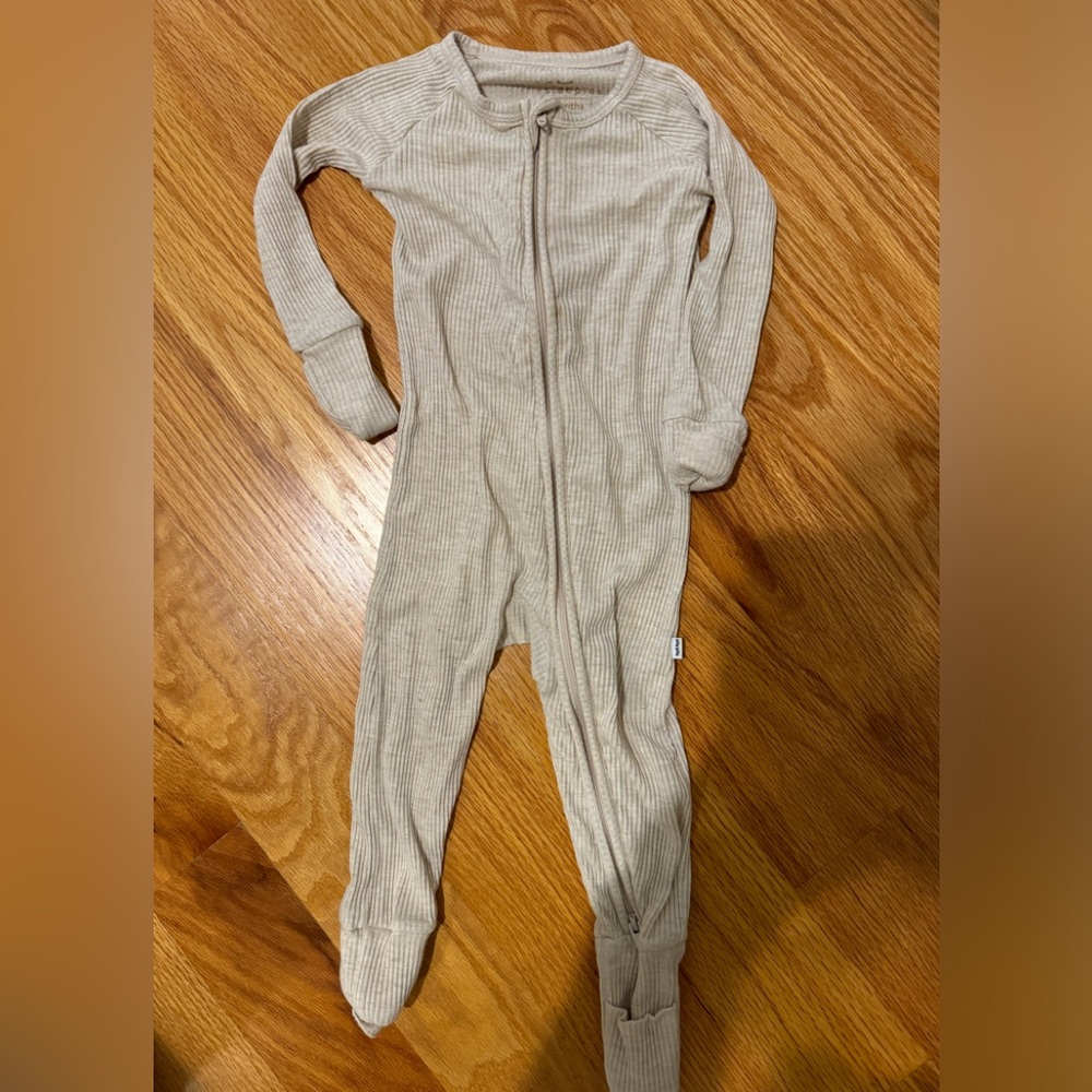 Little sleepies ribbed onesie